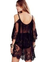 ⁦فستان شاطئ بيكيني مكشوف الكتفين⁩ - الصورة ⁦2⁩