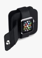 ⁦حافظة شحن من السيليكون الناعم لساعة Apple Watch مقاس 38 و42 مم⁩ - الصورة ⁦2⁩