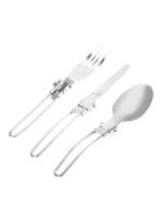 ⁦طقم أدوات طهي للتخييم مع مجموعة أدوات مائدة⁩ - الصورة ⁦6⁩