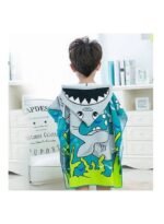 ⁦منشفة شاطئ بغطاء للرأس⁩ - الصورة ⁦3⁩