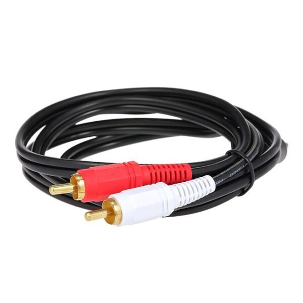 كابل RCA أنثى إلى ذكر مزدوج