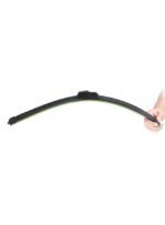 ⁦شفرة مساحات الزجاج الأمامي للسيارة عالمية على شكل حرف U مقاس 14 بوصة بدون دعامات من المطاط الناعم⁩ - الصورة ⁦2⁩