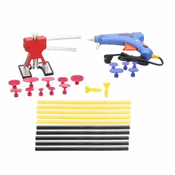 مجموعة أدوات إصلاح جسور السيارات المصنوعة من الفولاذ المقاوم للصدأ، مكونة من 29 قطعة، بدون طلاء، مناسبة للسيارات