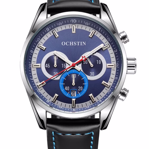 ساعة جلدية تناظرية GQ046