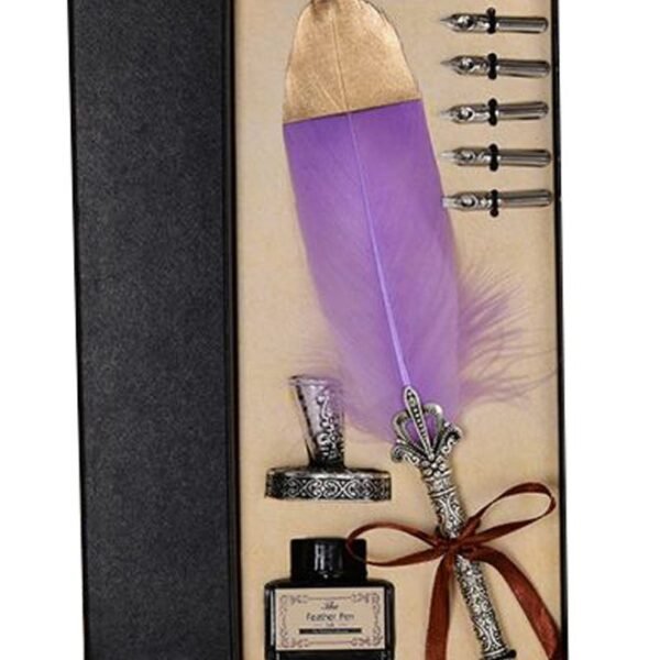 مجموعة أقلام حبر ريشة عتيقة