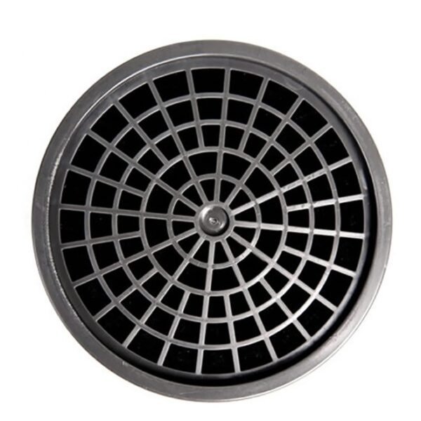 خرطوشة فلتر قناع الغاز للحماية من الغاز العضوي، أسود/بني، 11×11×3 سم