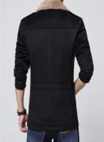 ⁦معطف كاجوال للخروج أسود⁩ - الصورة ⁦2⁩