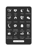 ⁦ساعة ذكية مقاومة للماء KY108⁩ - الصورة ⁦2⁩