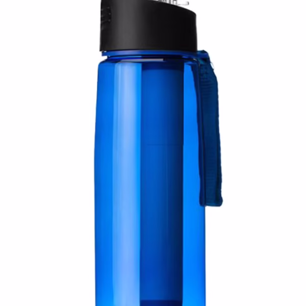 زجاجة فلتر مياه خارجية سعة 650 مل للتخييم