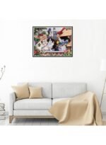 ⁦لوحة ألماس دائرية خماسية الأبعاد (اصنعها بنفسك)⁩ - الصورة ⁦2⁩