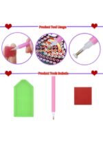 ⁦لوحة ماسية بتصميم لندن لتزيين الجدران⁩ - الصورة ⁦6⁩