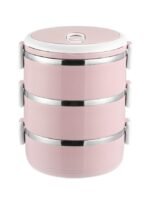 صندوق غداء بينتو معزول بثلاث طبقات