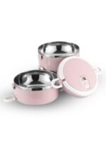 ⁦صندوق غداء بينتو معزول بثلاث طبقات⁩ - الصورة ⁦3⁩