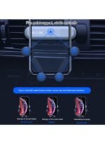 ⁦حامل هاتف عالمي لفتحة تهوية السيارة⁩ - الصورة ⁦3⁩