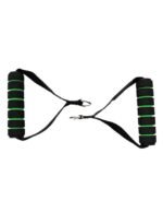 ⁦طقم أحبال متعدد الاستخدامات لتمرين اليوجا وتقوية العضلات من 11 قطعة 22 x 6سم⁩ - الصورة ⁦2⁩