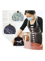 ⁦مريلة مقاومة للزيت والماء شفاف⁩ - الصورة ⁦3⁩