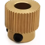بكرة بثق نحاسية مكونة من قطعة واحدة مزودة بـ 40 سنًا لطابعة Creality Ender3/3S/V2/5 Cr10/10S/V2 ثلاثية الأبعاد