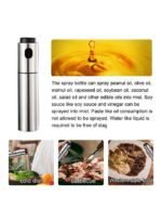 ⁦بخاخ زيت فضي 18.50x4.50x4.50 سم⁩ - الصورة ⁦3⁩