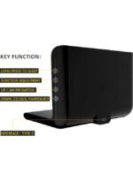 ⁦ساعة منبه رقمية مع شحن لاسلكي LED لعرض الوقت ودرجة الحرارة⁩ - الصورة ⁦3⁩