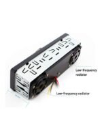 ⁦بطاقة ذاكرة رقمية آمنة للسيارة 12.0 فولت، صوت MP3 مع مكبر صوت، مكبر صوت مضيف BT، ستيريو⁩ - الصورة ⁦5⁩