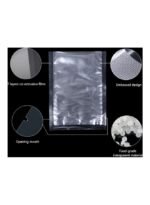 ⁦أكياس تخزين الطعام المنقوشة والمفرغة من الهواء للمطبخ⁩ - الصورة ⁦4⁩