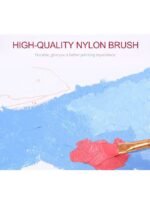 ⁦لوحة زيتية من القماش الكتاني مقاس 12 × 16 بوصة يمكنك تلوينها بنفسك⁩ - الصورة ⁦4⁩