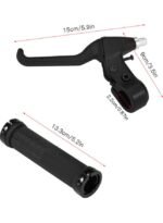 ⁦مقابض مقود الدراجة والفرامل من قطعتين⁩ - الصورة ⁦5⁩