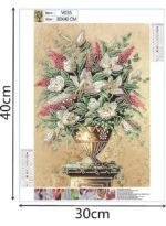 ⁦لوحة ماسية خماسية الأبعاد لتزيين الحائط⁩ - الصورة ⁦3⁩