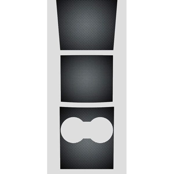 غشاء حماية للتحكم مضاد للخدش من ألياف الكربون وملصق حبيبات الخشب متوافق مع الطراز 3