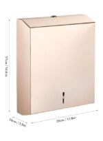 ⁦حامل ورق التواليت من الفولاذ المقاوم للصدأ⁩ - الصورة ⁦3⁩