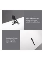 ⁦حامل ورق التواليت من الفولاذ المقاوم للصدأ⁩ - الصورة ⁦5⁩