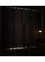 ⁦ستائر مزينة بتجاويف على شكل نجوم⁩ - الصورة ⁦5⁩