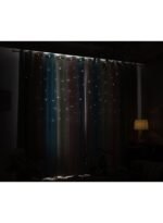 ⁦ستائر مزينة بتجاويف على شكل نجوم⁩ - الصورة ⁦6⁩