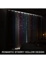 ⁦ستائر مزينة بتجاويف على شكل نجوم⁩ - الصورة ⁦7⁩