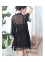 ⁦قميص نوم مزين بالدانتيل⁩ - الصورة ⁦4⁩