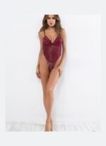 ⁦ملابس داخلية مشدّة بتفاصيل من الدانتيل المجمع⁩ - الصورة ⁦4⁩