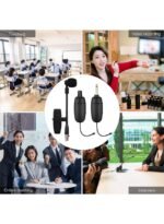 ⁦مجموعة ميكروفون لاسلكي UHF مكونة من 3 قطع⁩ - الصورة ⁦2⁩