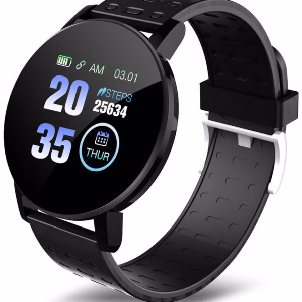 ساعة 119plus الذكية المقاومة للماء مقاس 1.3 بوصة