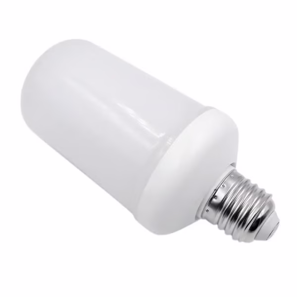 لمبة إضاءة LED بتأثير ناري طراز SMD2835 أبيض 6.5 x13.5سنتيمتر