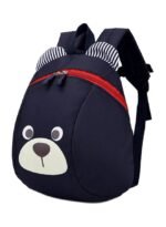 حقيبة ظهر مطبوعة بسحاب للإغلاق