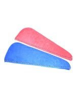 مجموعة من قطعتين من مناشف الشعر