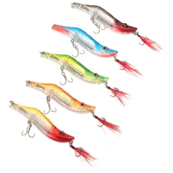 مجموعة طُعم صيد سمك السلمون المرقط من سويمبيت، مكونة من 5 قطع