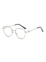 ⁦نظارة طبية بإطار بيضاوي وعدسات واقية من الأشعة فوق البنفسجبة⁩ - الصورة ⁦2⁩