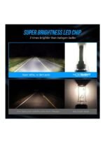 ⁦مصباح ضباب LED للسيارة مكون من قطعتين⁩ - الصورة ⁦5⁩