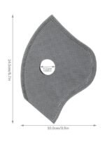 ⁦3 قطع غطاء للفم بفلتر كربون نشط ووسادة حماية من 6 طبقات⁩ - الصورة ⁦6⁩