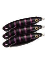 طُعم صيد ناعم من مطاط السيليكون مكون من 3 قطع