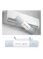 غطاء مكيف هواء قابل للتعديل ومضاد للرياح المباشرة