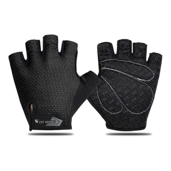 قفاز رياضي بنصف أصابع