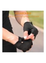 ⁦قفاز رياضي بنصف أصابع⁩ - الصورة ⁦3⁩