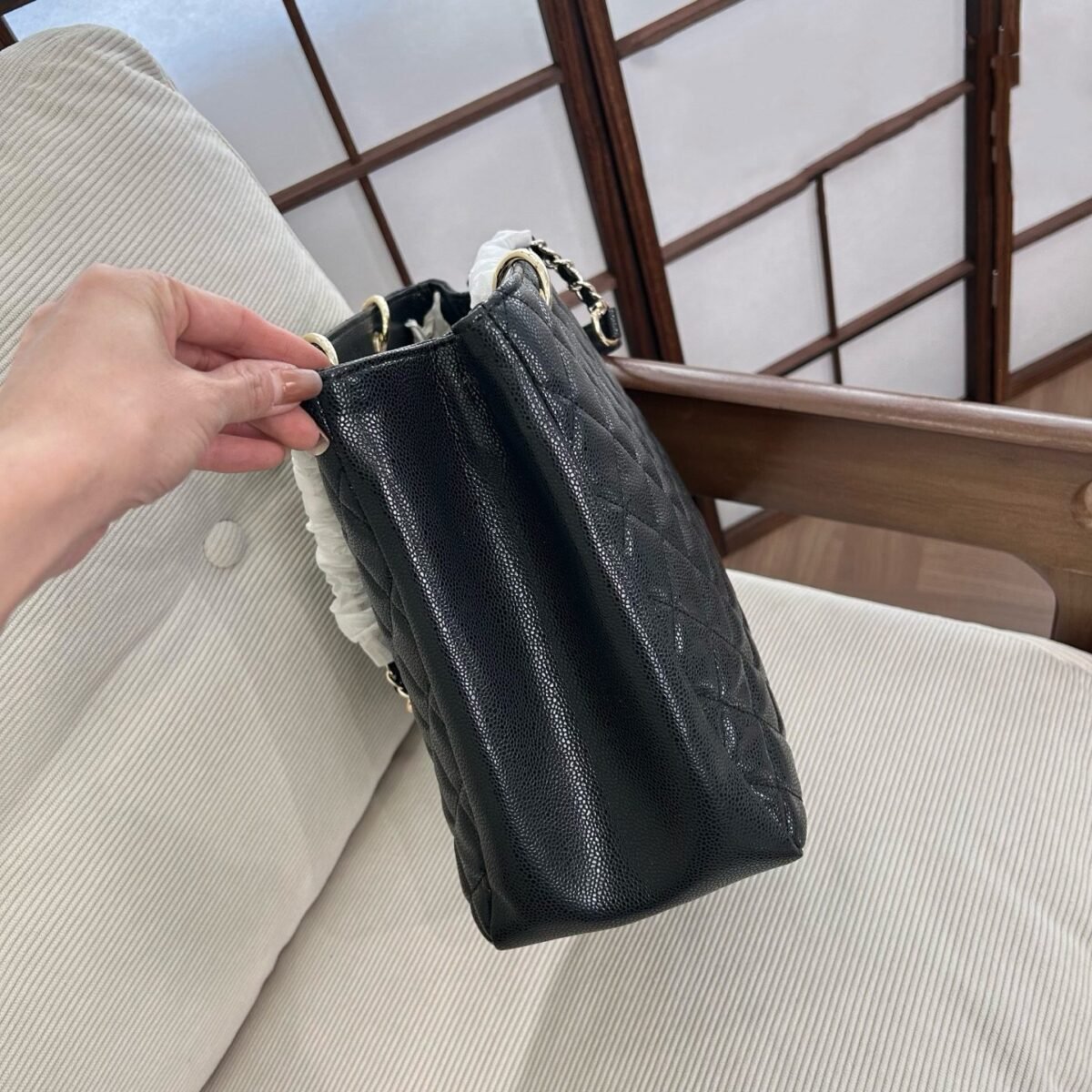 ⁦حقيبة شانيل جي إس تي بسلسلة⁩ - الصورة ⁦6⁩